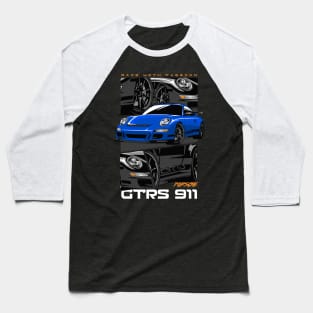 Porsche 911 GT3 RS Racing Car Baseball T-Shirt